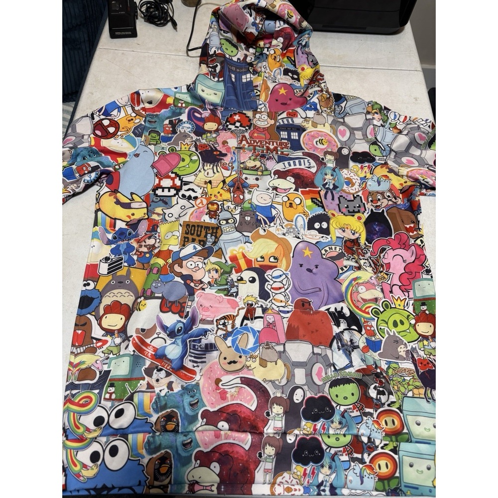 Azuki Cartoon‎ Network Hoodie L